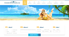 Desktop Screenshot of cubaluxuryvillas.com